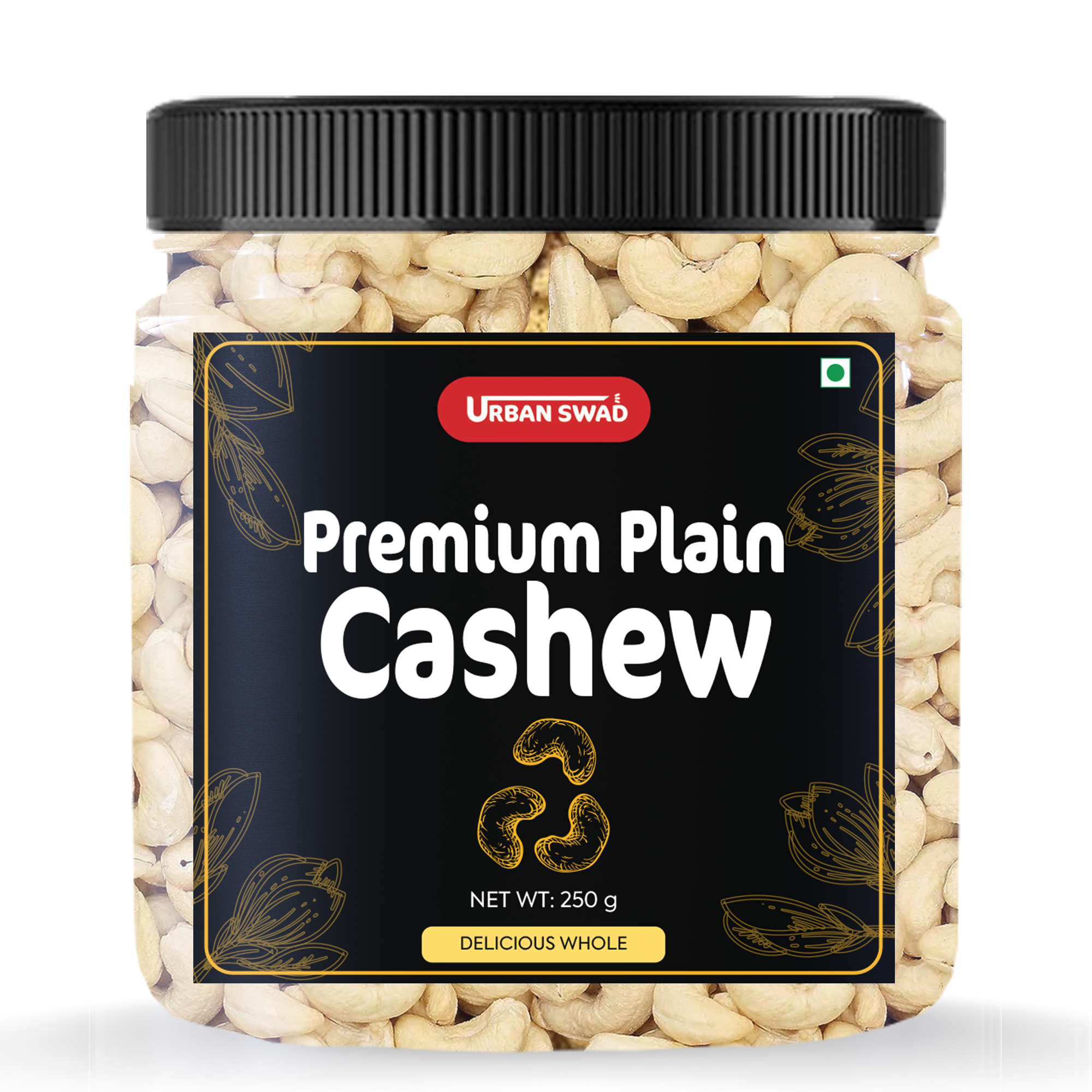 Urban Swad Premium Plain Cashew 250 g
